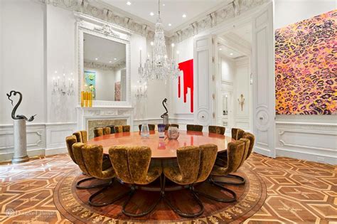 mansion with hermes leather walls|hermes mansion nyc.